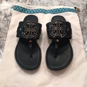 ❌SOLD ❌ TORY BURCH Black Leather Sandals